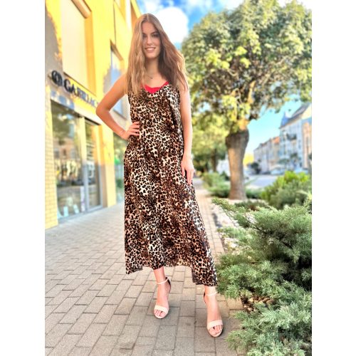 Ocelot pántos maxi ruha